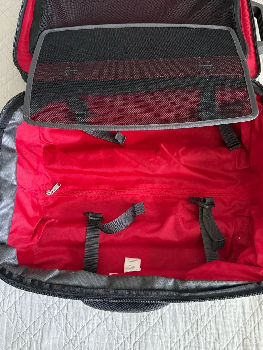 The North Face compact rolling
